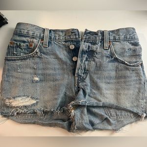 Levi jean shorts